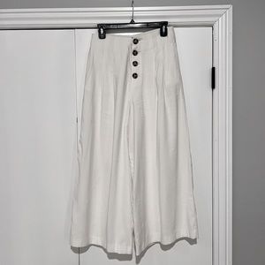 Zara wide leg Culotte Pants